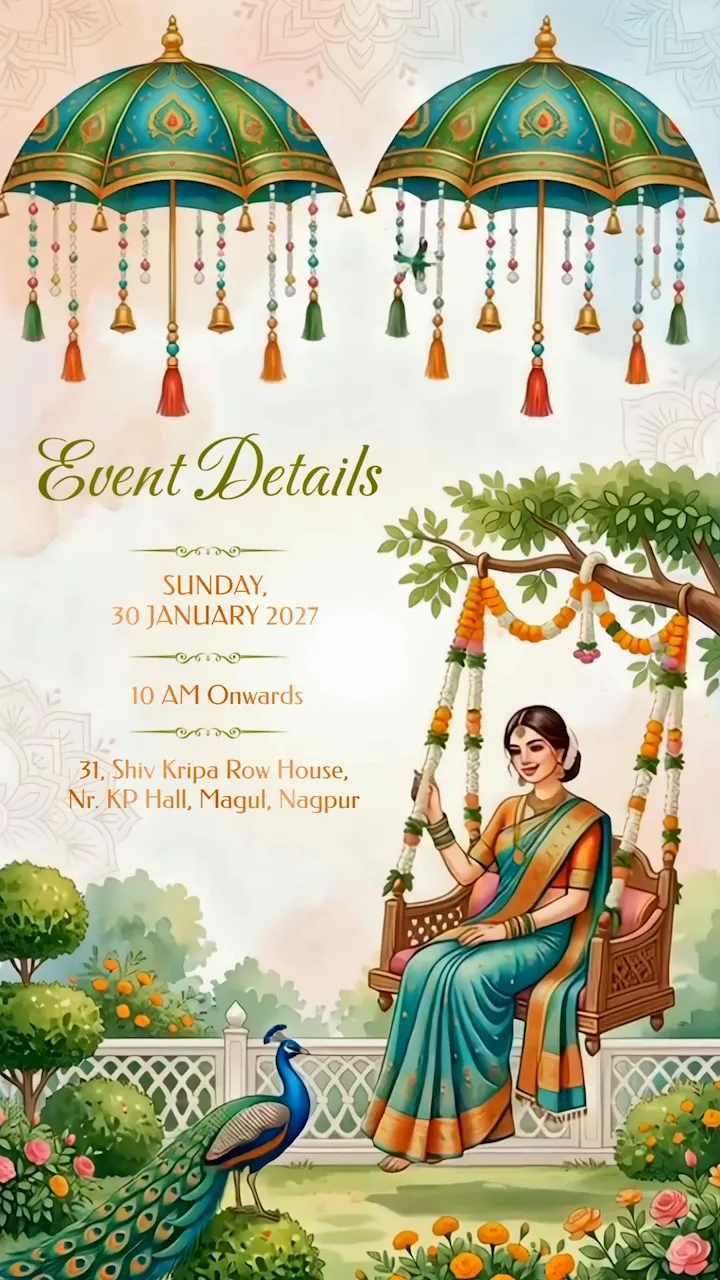 IM214 | Half Saree Ceremony