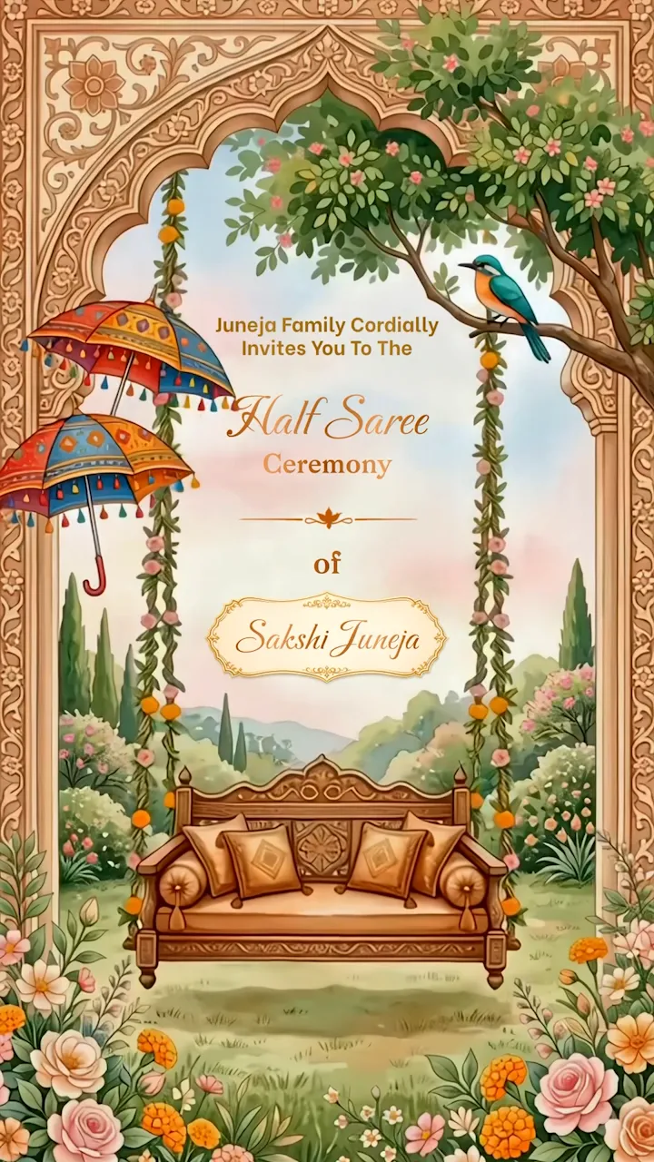 IM215 | Half Saree Ceremony