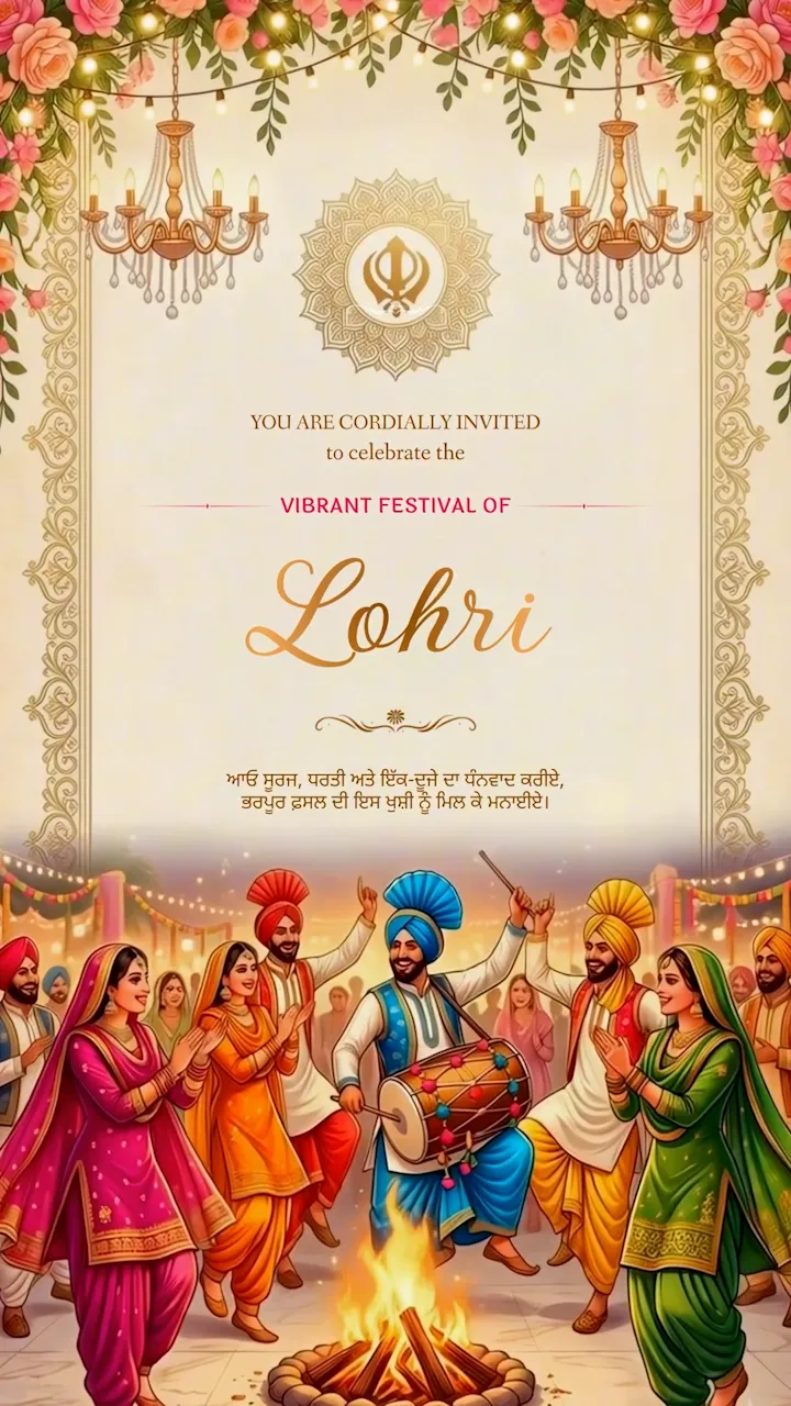 IM222 | Lohri Invitation