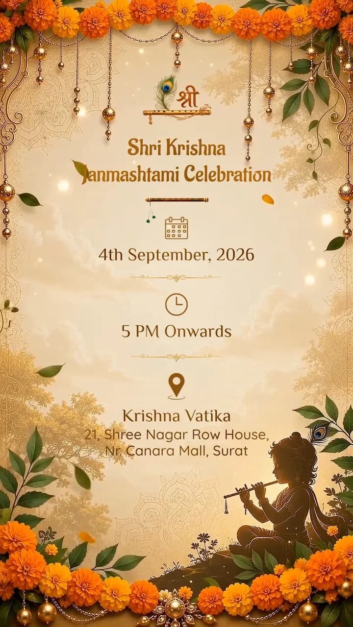 IM229 | Janmashtami Invitation