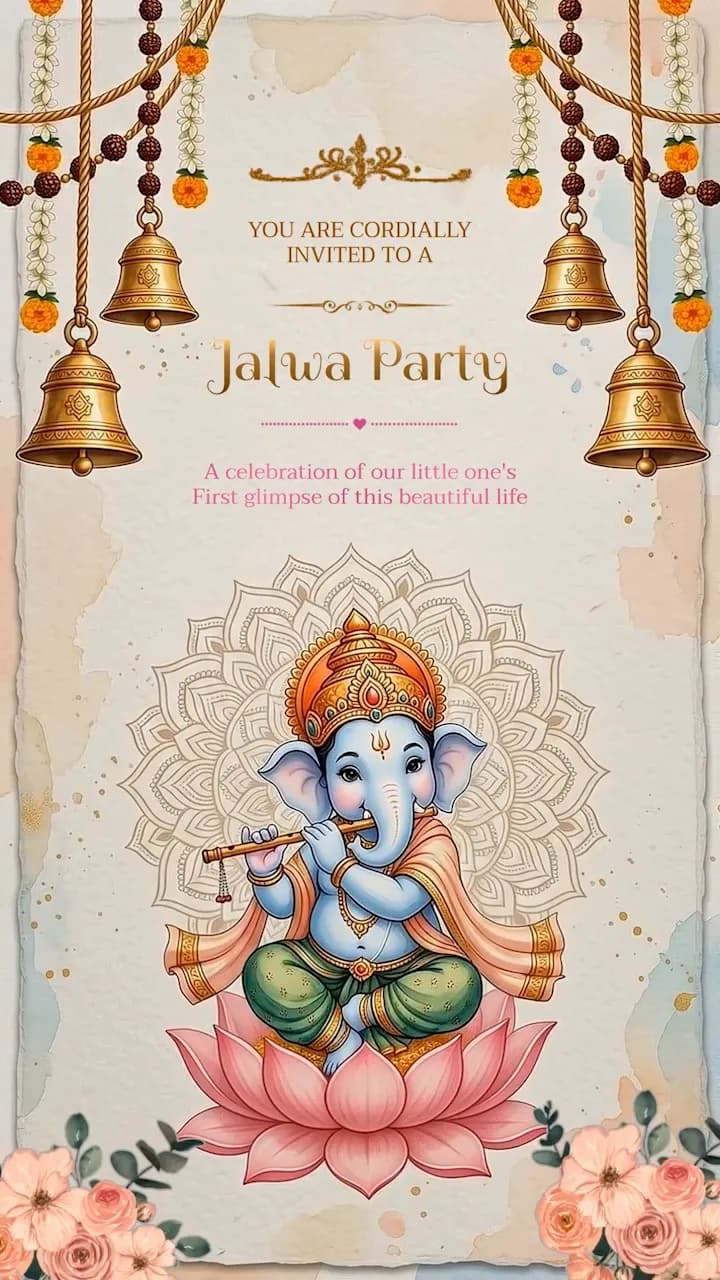 IM237 | Jalwa Party Invitation