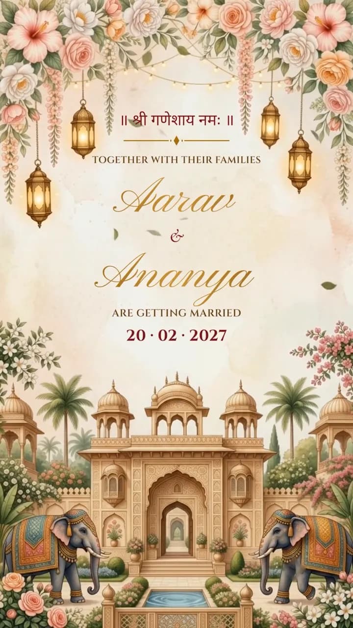 IM260 | Luxury Wedding Invitation